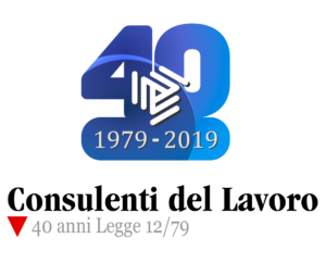 Logo Consulenti del Lavoro 1979-2019